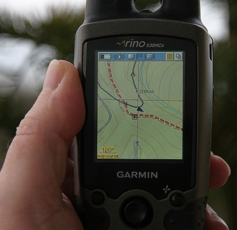 Mapa GPS_50 w odbiorniku Garmina